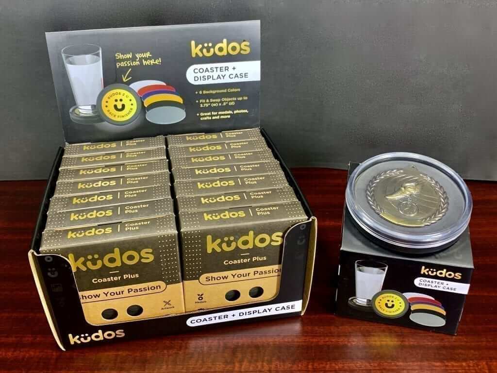 Retail Partners Kudos Coaster Display Case Unique Gift for